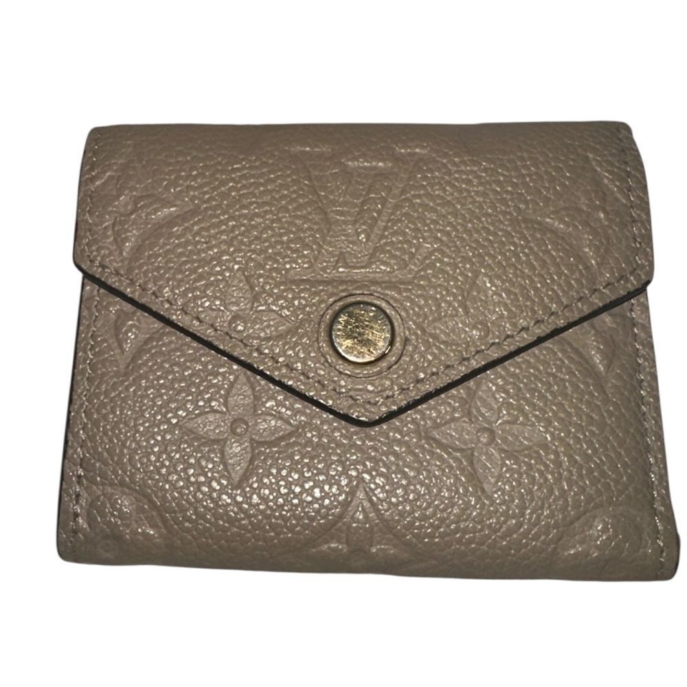 Louis Vuitton Small Beige Zoe Empreinte Wallet